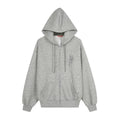 Chaqueta holgada con capucha y alas de lentejuelas