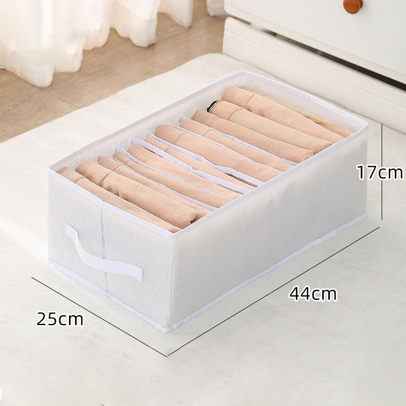 Organizador plegable de ropa con 7, 9 o 12 compartimentos