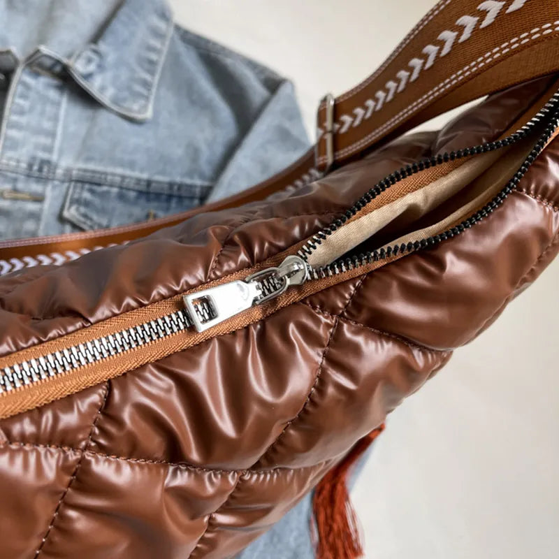 Bolso de viaje acolchado de nailon