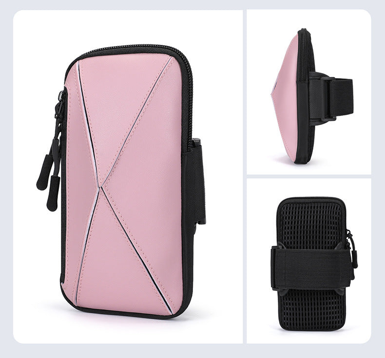 Bolso de brazo para móvil de poliéster y PU