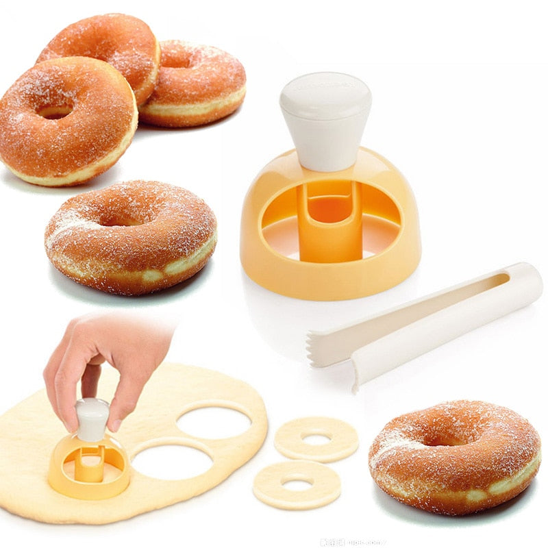Molde cortador de plástico para donas