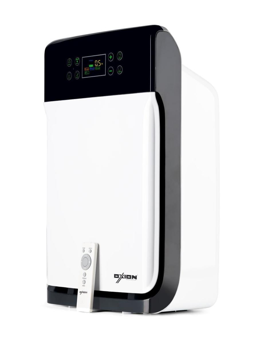 Purificador de aire OXION con filtro H11 y control remoto
