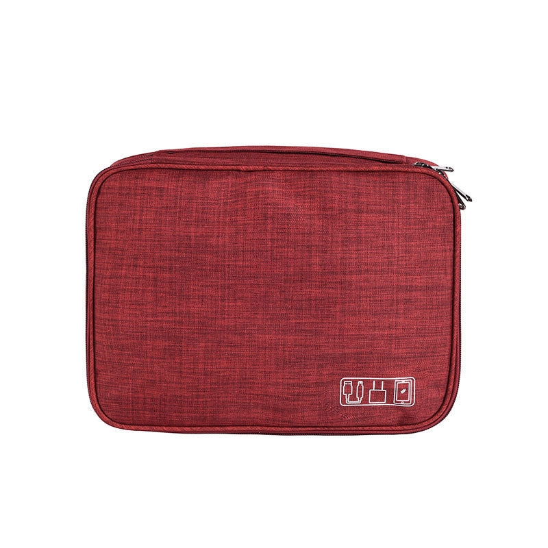 Organizador de viaje para cables de 2 o 3 niveles