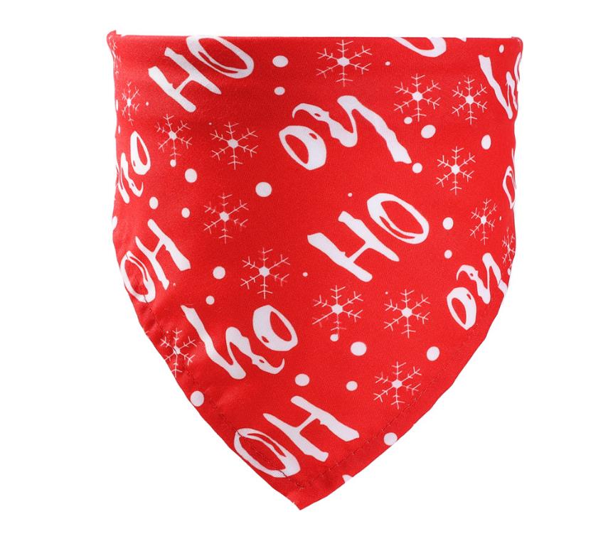 Pañuelo navideño para mascotas