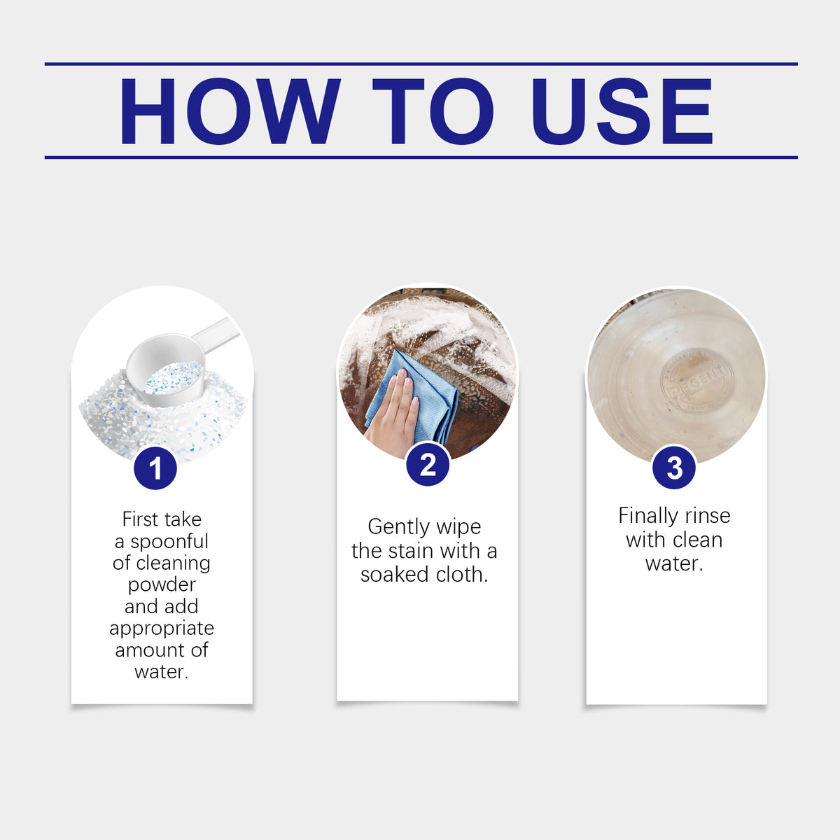 Multi-Purpose Kitchen Cleaning Powder Cleans Cooktop Stains Kitchen Grease Net Cleaner