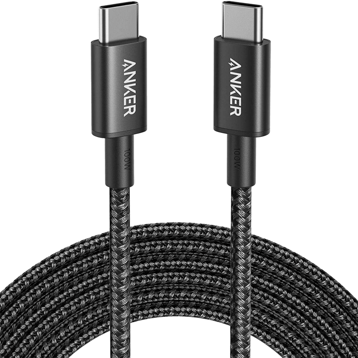 New Nylon USB-C to USB-C 100W Cable 10 ft