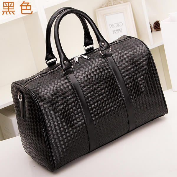 New woven mobile travel bag Large capacity men and women shoulder bag Travel bag black business travel bag