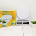 Báscula digital de cocina blanca de hasta 10 kg