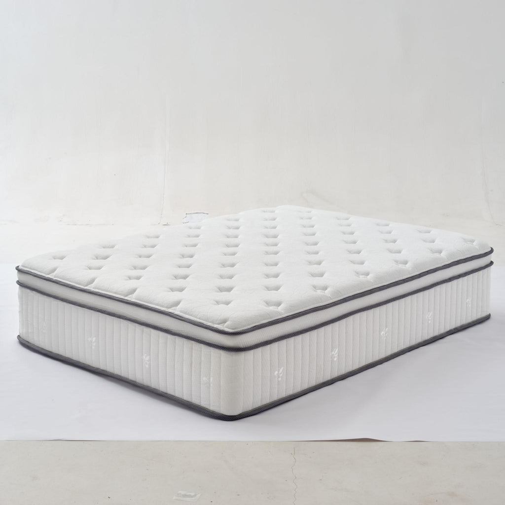 Colchón híbrido de muelles ensacados y espuma — Queen, 12 pulgadas
