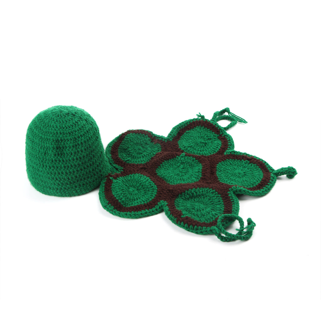 Explosion models hand-woven hundred days baby photography suits hooks wild newborn photography props small turtle modeling