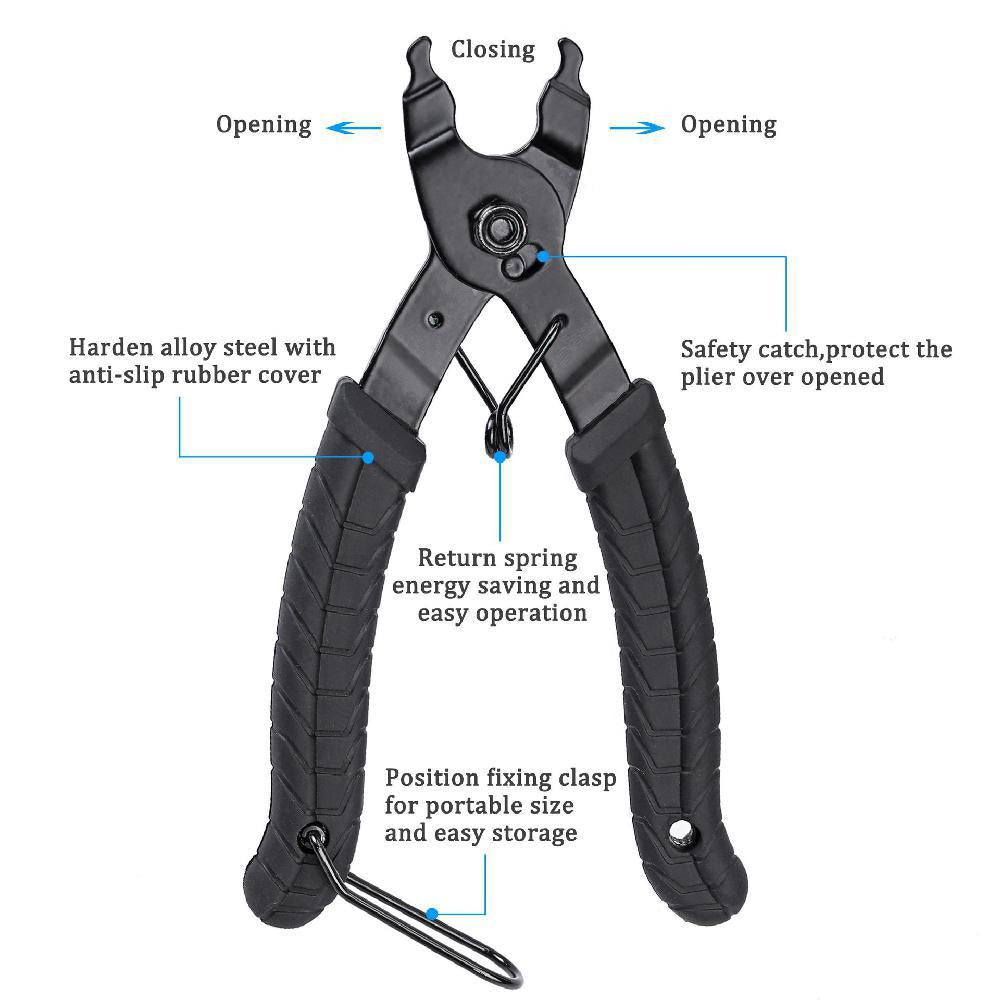 Herramientas para mantenimiento de cadenas de bicicleta