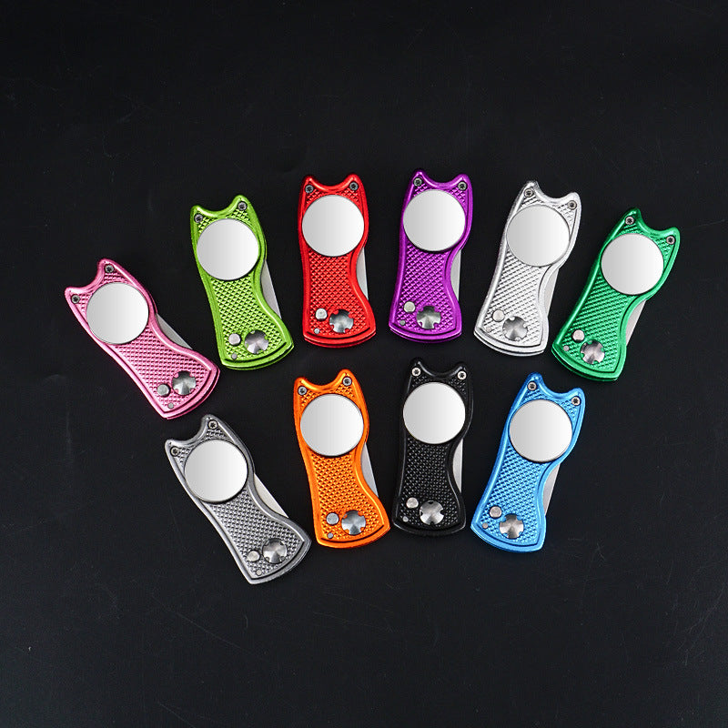 Arreglapiques plegable para golf