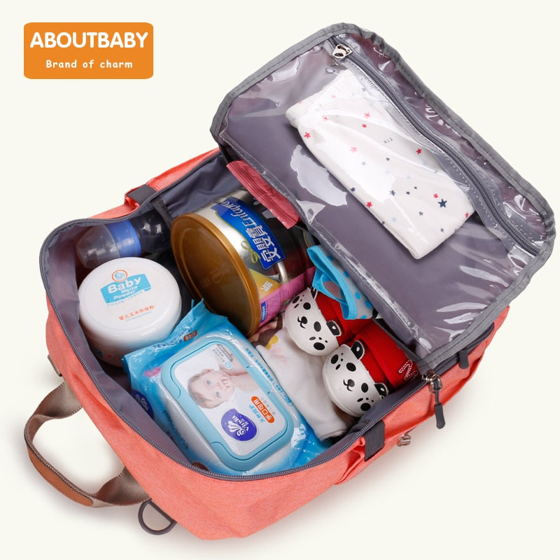 Mochila organizadora para pañales y accesorios