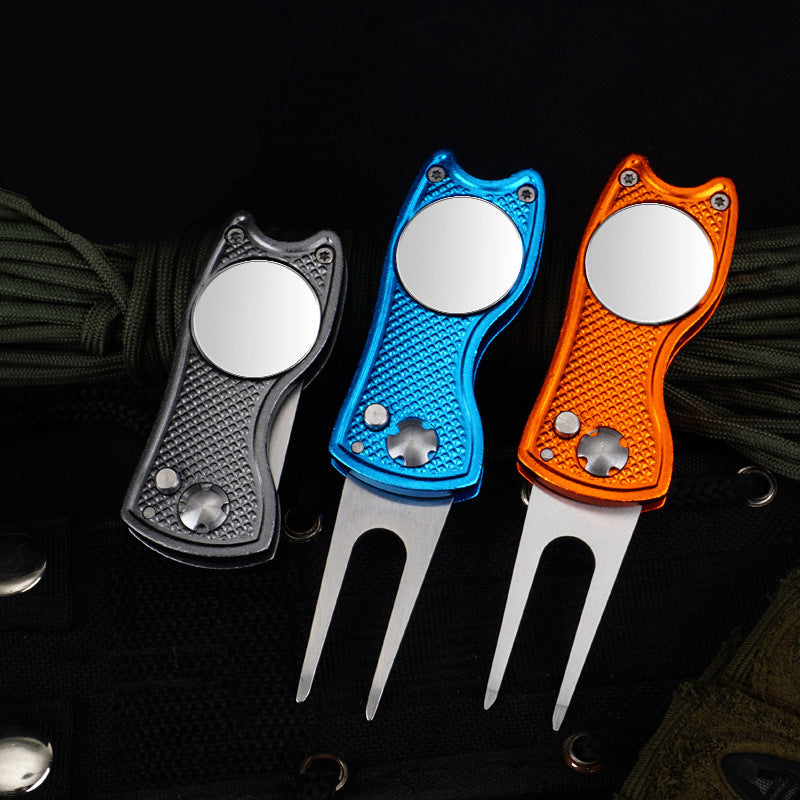 Arreglapiques plegable para golf