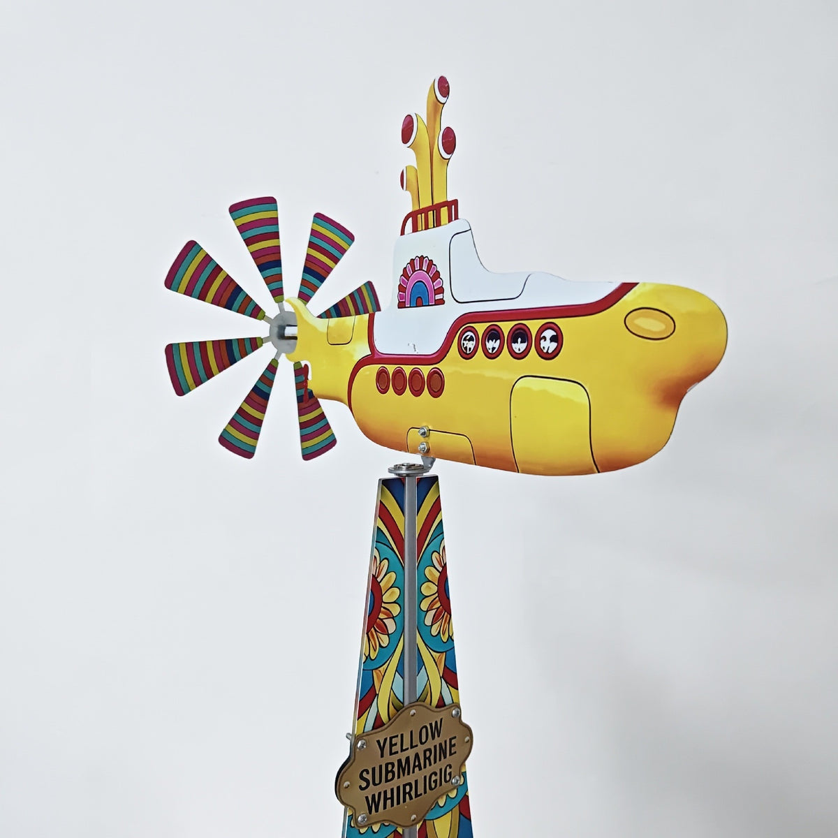 Pilot Snoopy Garden Windmill Metal Outdoor Garden Decoration