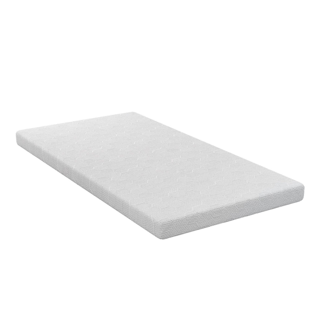 Sobrecolchón Twin de espuma viscoelástica — 3 pulgadas
