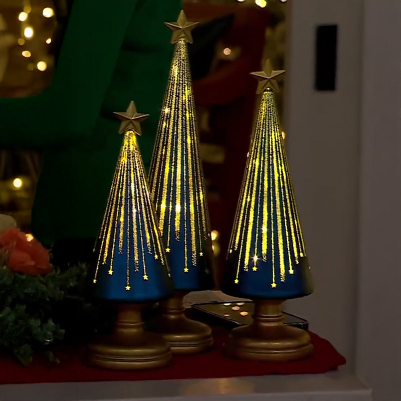 Adorno navideño de resina en varios tamaños