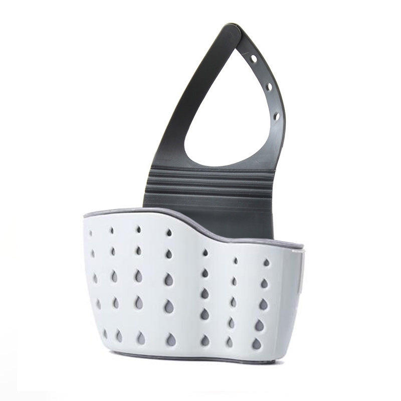 Cesta colgante ajustable para esponjas de fregadero