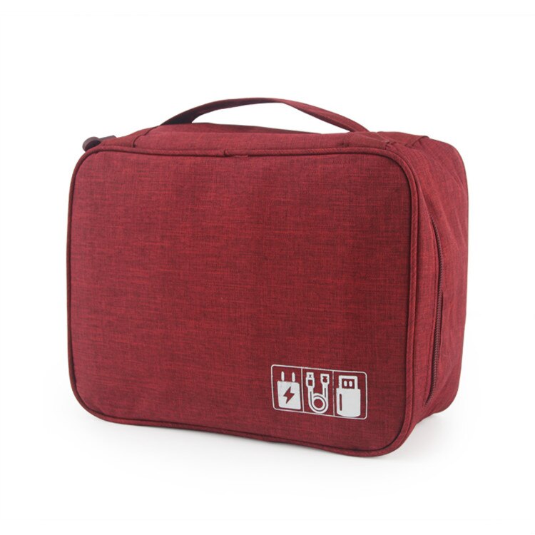 Estuche organizador de cables de 24,5 × 18 × 10 cm