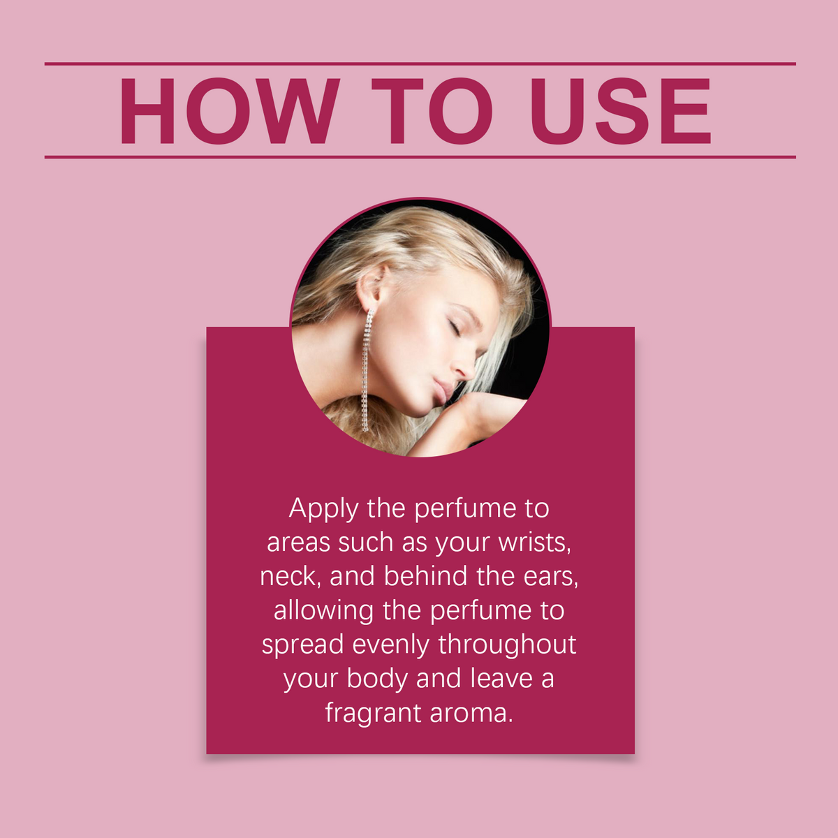 Women's Roll-On Perfume Rose Wrist And Neck With Fragrance Portable Portable Fresh Niche Fragrance Perfume