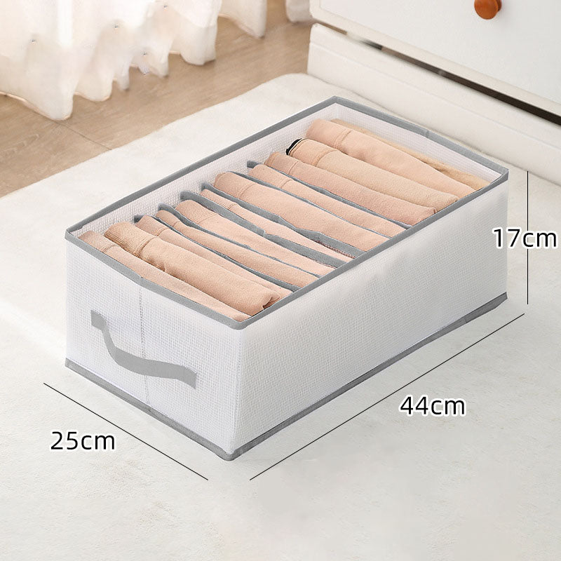Organizador plegable de ropa con 7, 9 o 12 compartimentos