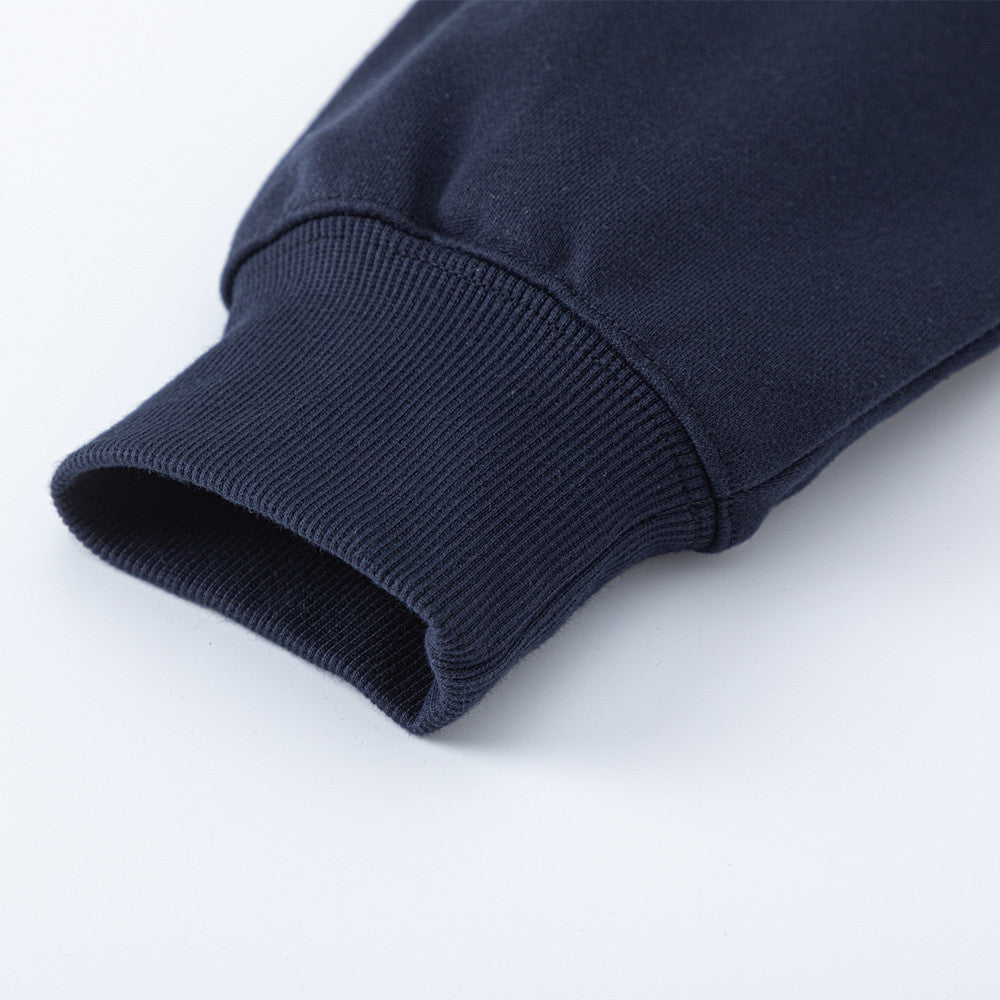 Sudadera con capucha, cremallera y estampado de estrellas y letras