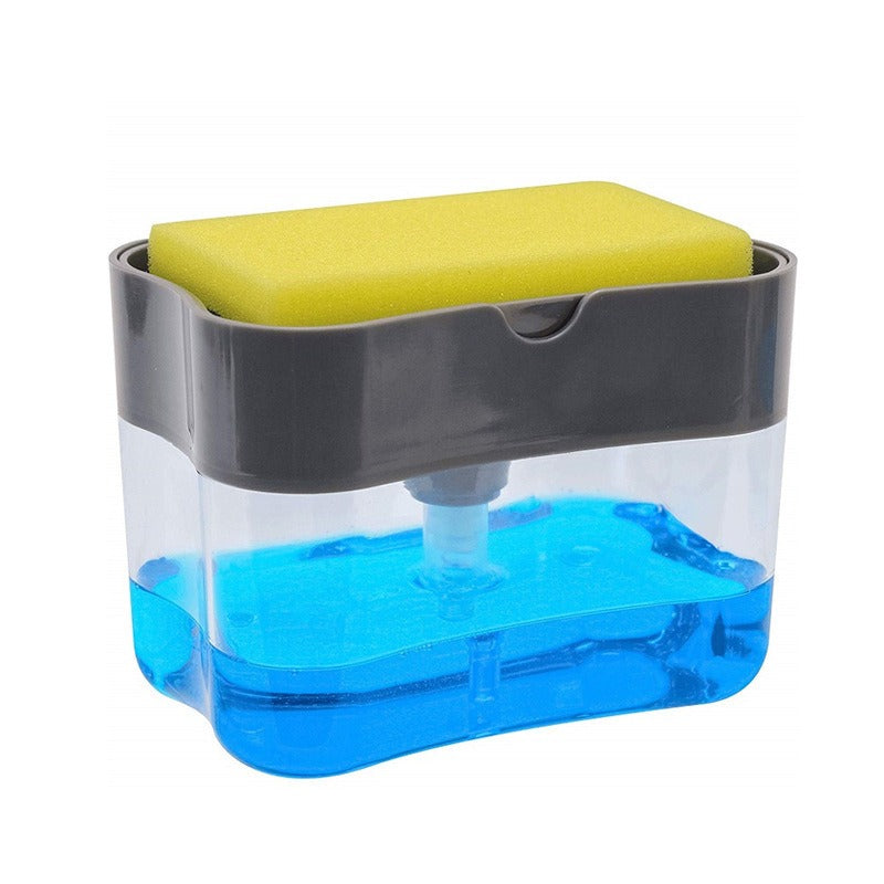 Dispensador de detergente por presión de 14 × 11 × 7 cm