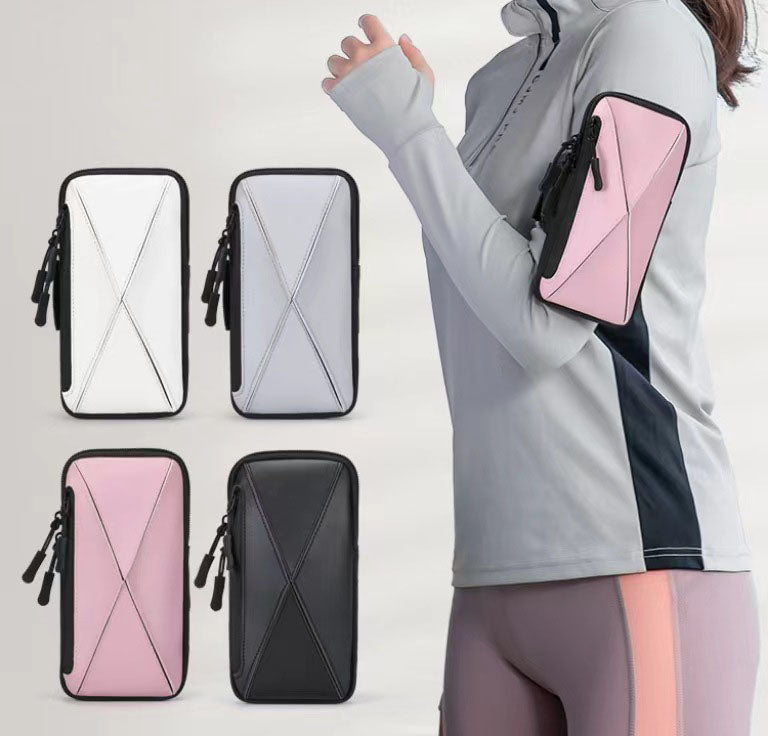 Bolso de brazo para móvil de poliéster y PU