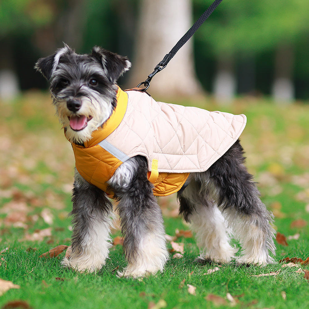 Abrigo acolchado para perros