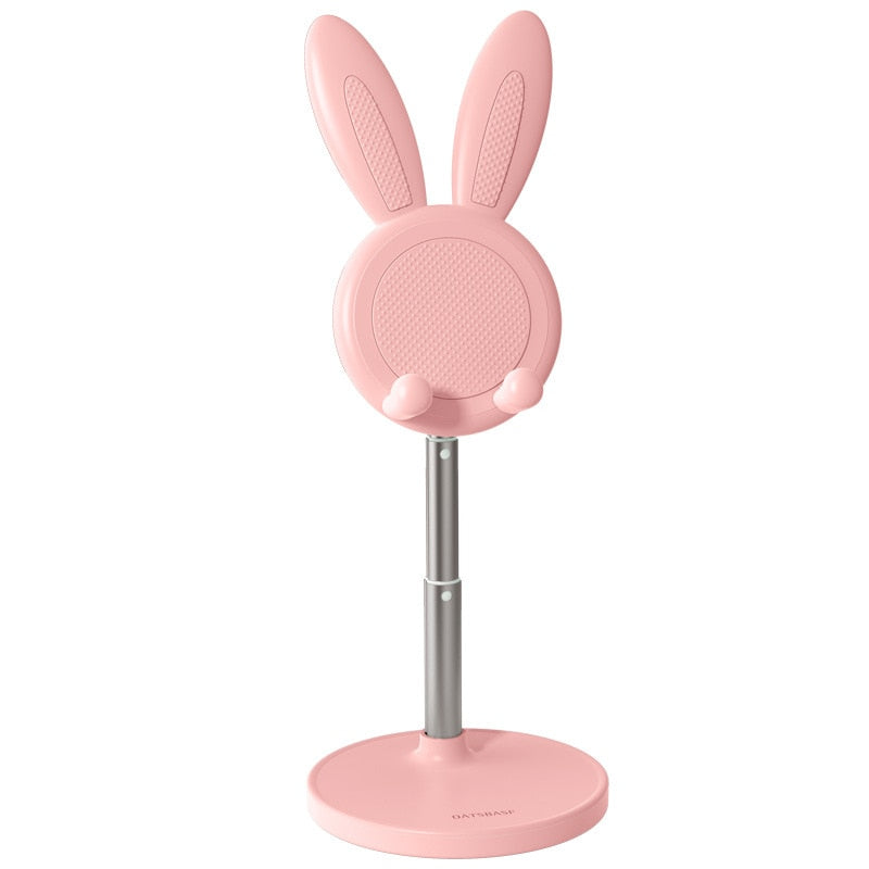 Soporte de sobremesa ajustable para teléfono y tableta