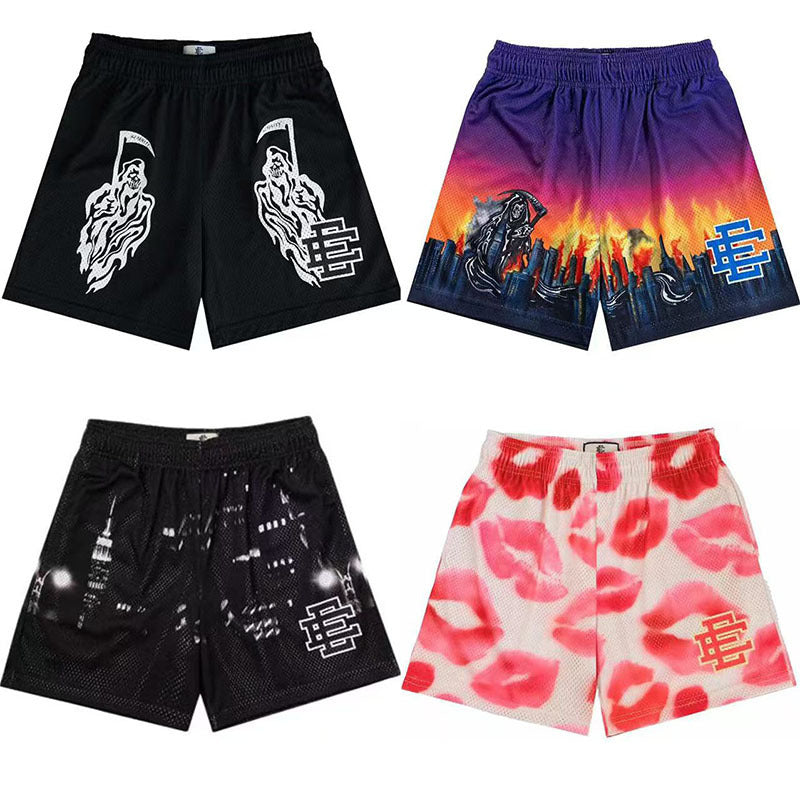 Men's Beach Shorts for Fitness Training and Exercise / Women's Summer Fitness Shorts
