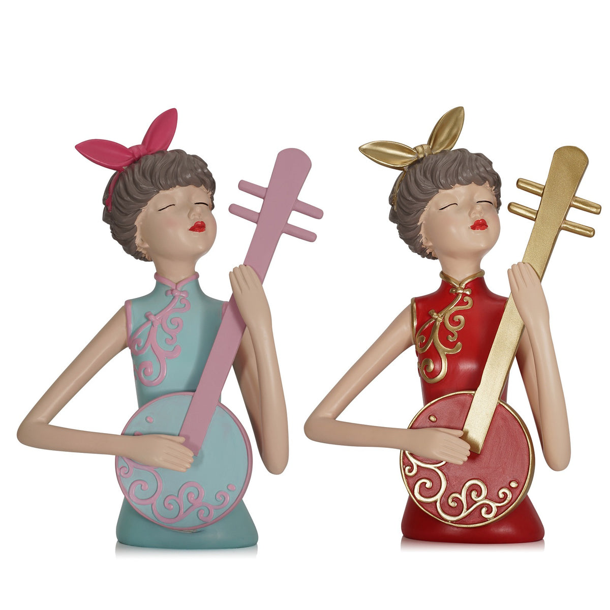 Figura decorativa de resina