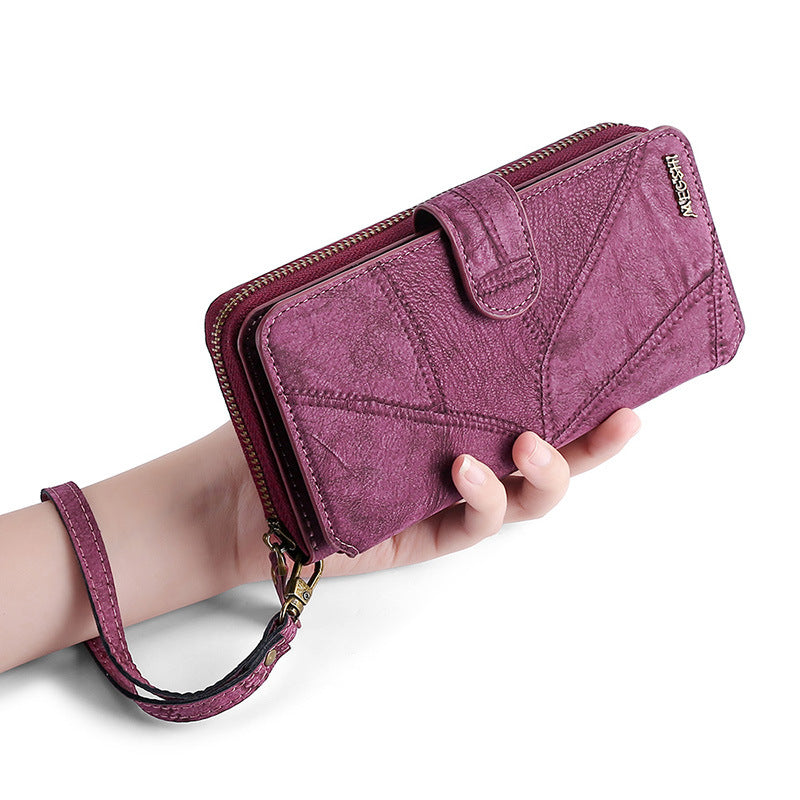 Funda cartera con tapa y tarjetero para iPhone