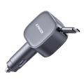 Nano 75W Car Charger con cable USB-C retráctil