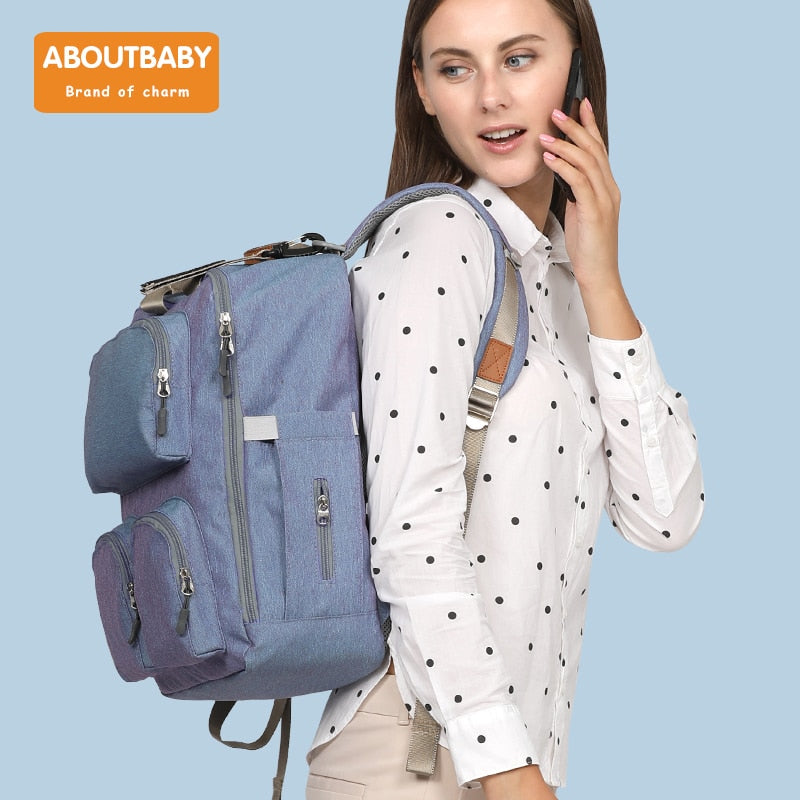 Mochila organizadora para pañales y accesorios