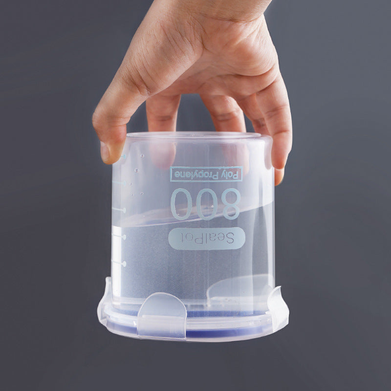 Recipiente de cocina con tapa de 600 a 1500 ml