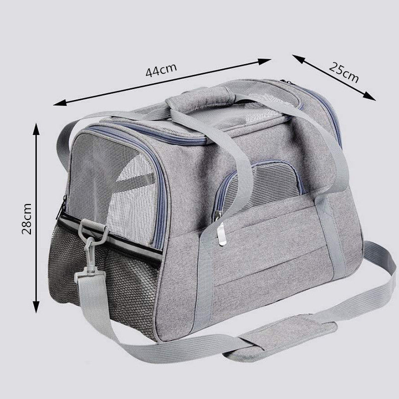 Bolso transportín portátil para mascotas