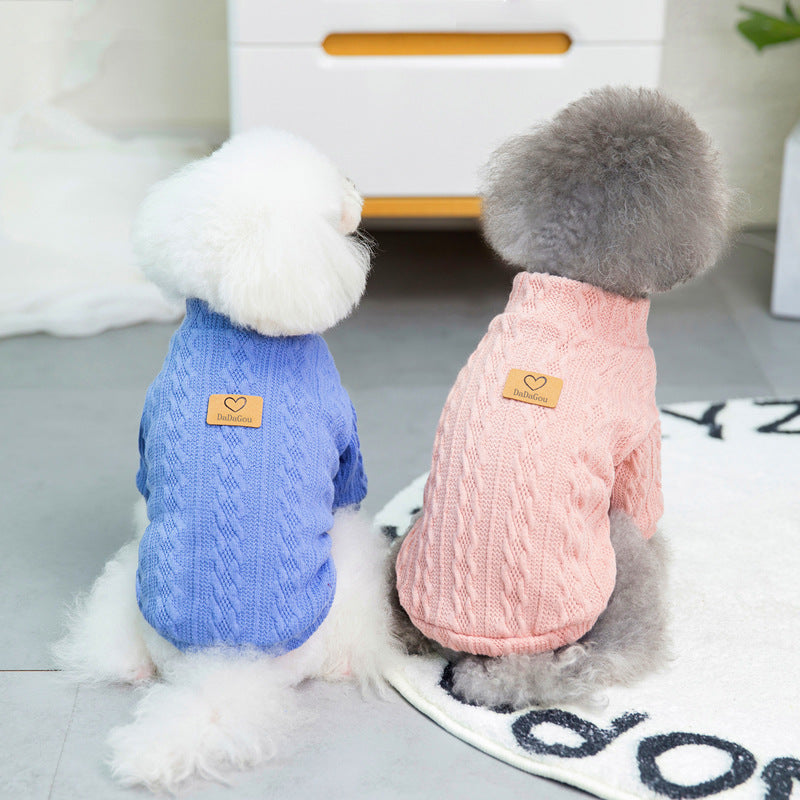 Prenda de punto para perros pequeños