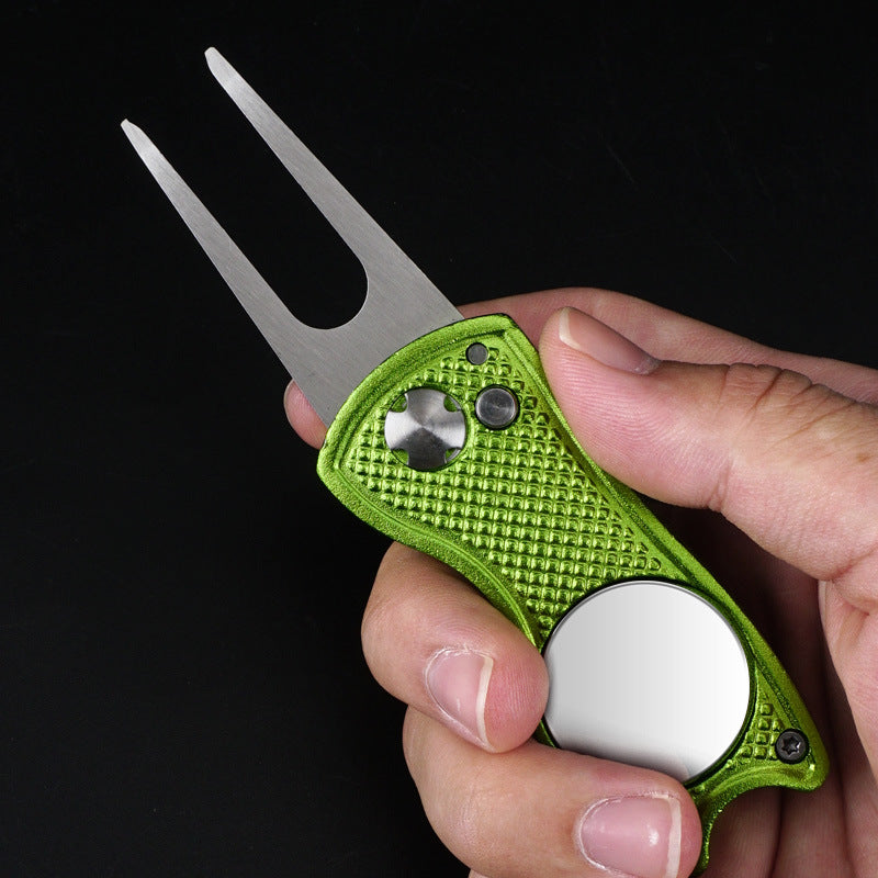 Arreglapiques plegable para golf