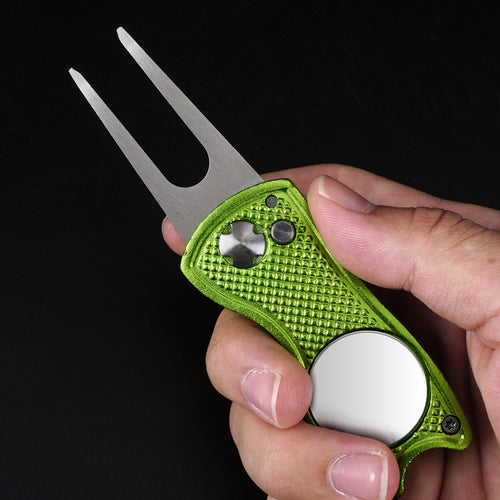 Arreglapiques plegable para golf