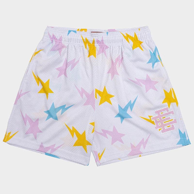 Men's Beach Shorts for Fitness Training and Exercise / Women's Summer Fitness Shorts
