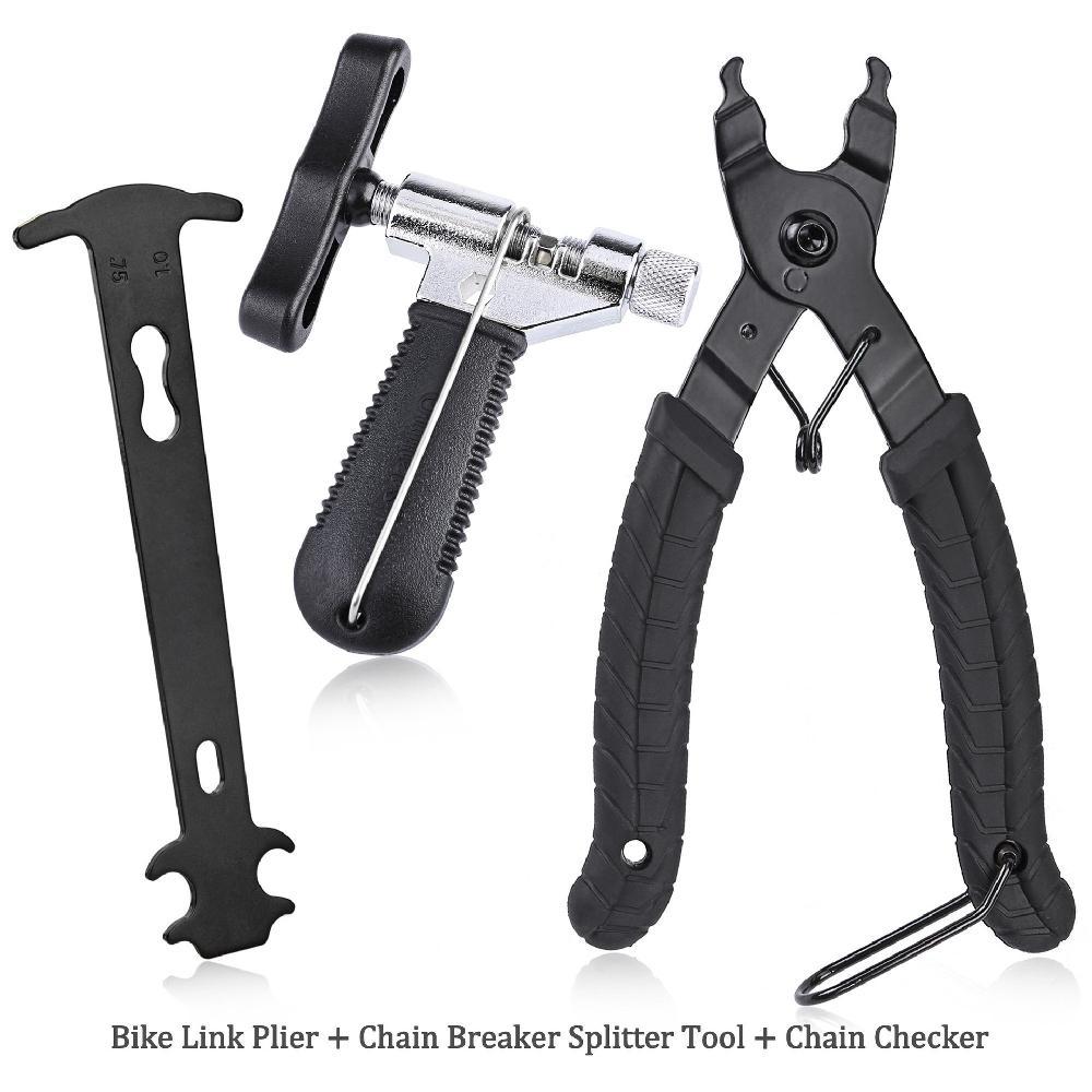 Herramientas para mantenimiento de cadenas de bicicleta
