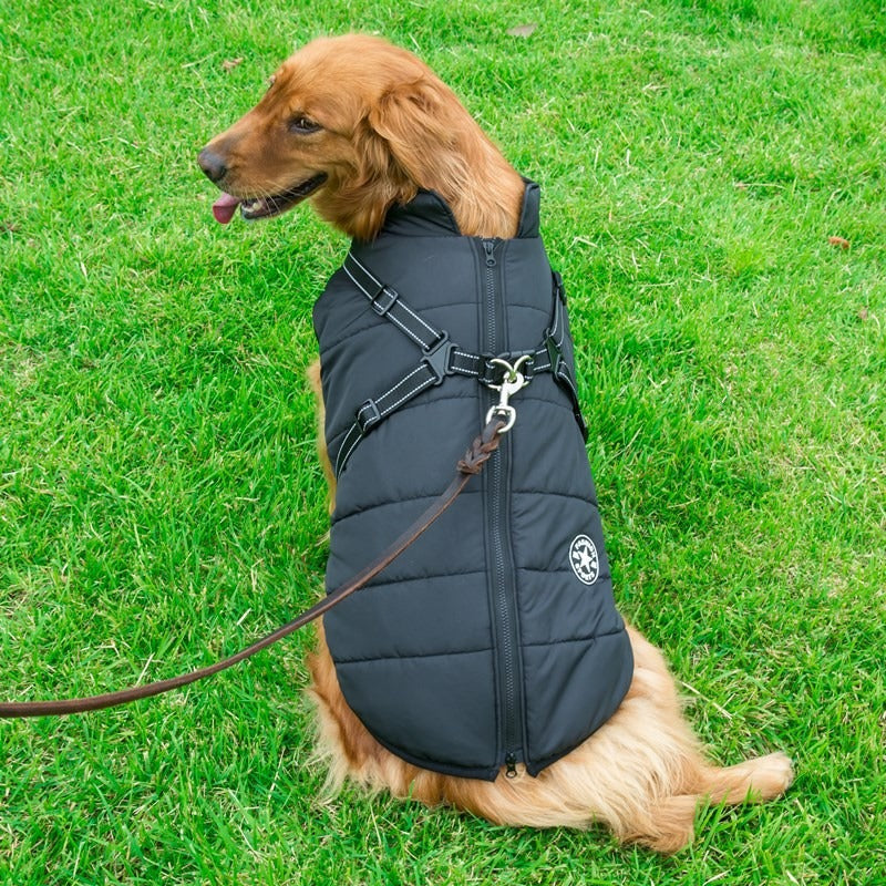 Abrigo de poliéster para perros grandes