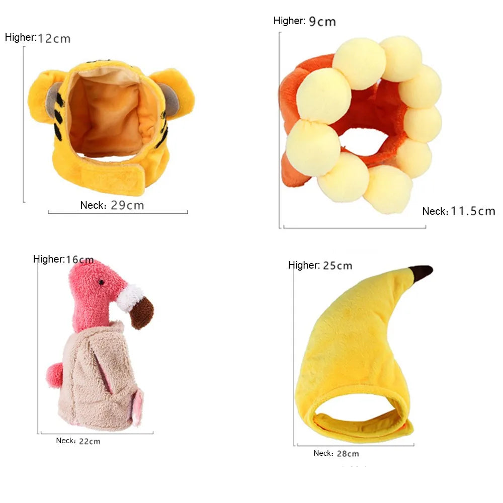 Gorro decorativo de algodón para mascotas
