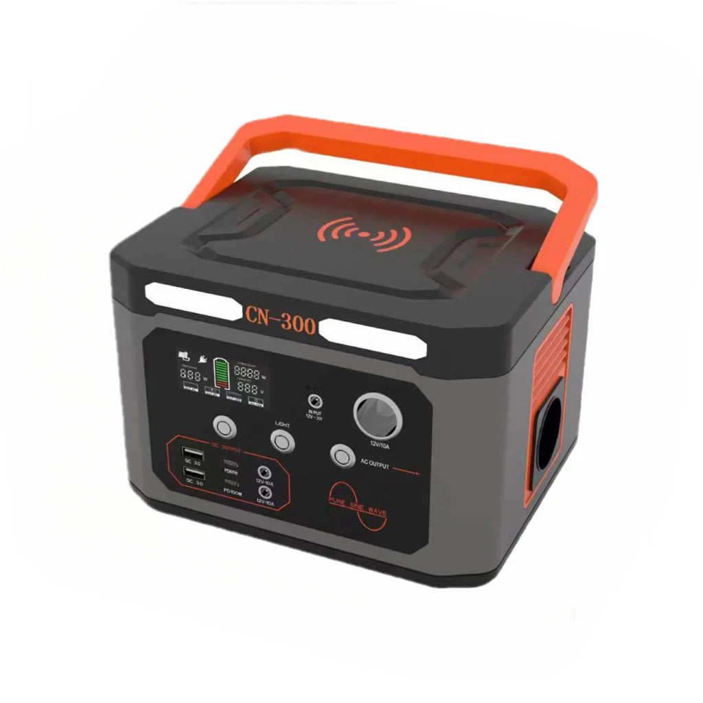 300W Portable Power Station Household Solar Energy Storage Power Supply 300W Portable Power Station For Camping
