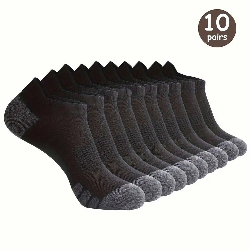 Paquete de calcetines bajos de poliéster y elastano