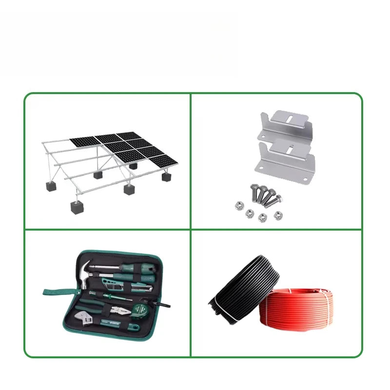 Portable Power Station 1000W 2000W 3000W Solar Generator Off Grid PWM System for Outdoor Camping Customize