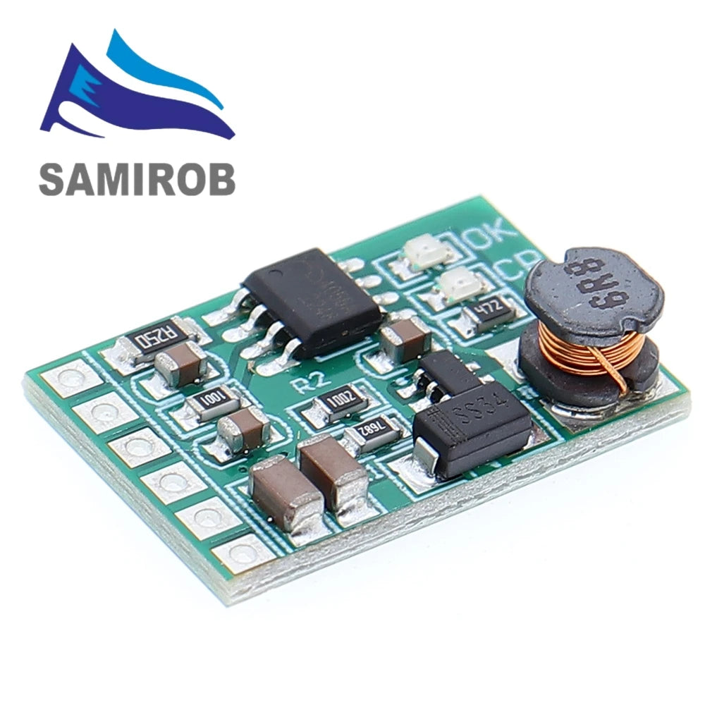 3.7V 4.2V Charger 5V 6V 9V 12V Discharger Board DC DC Converter Boost Module For Diy Solar Mobile Power Charger Module DD05CVSA