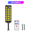 Solar Street Lights Outdoor Solar Power Lamp With 3 Light Mode Waterproof Motion Sensor Security Lamp for Garden Patio Path Yard
