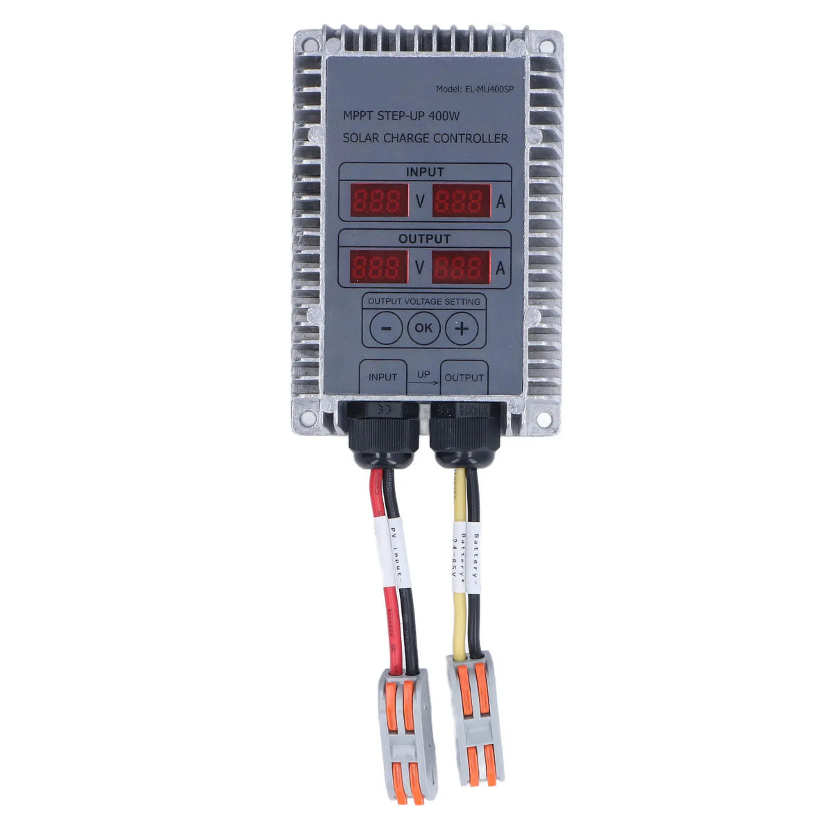 Solar Battery Charge Controller Adjustable Waterproof MPPT Solar Battery Charge Controllerwith Display 24‑85V
